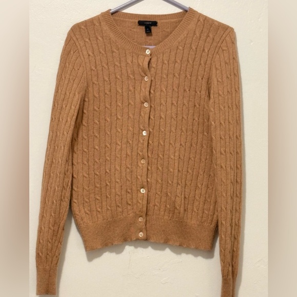 J. Crew Tan Knit Sweater - Picture 1 of 6